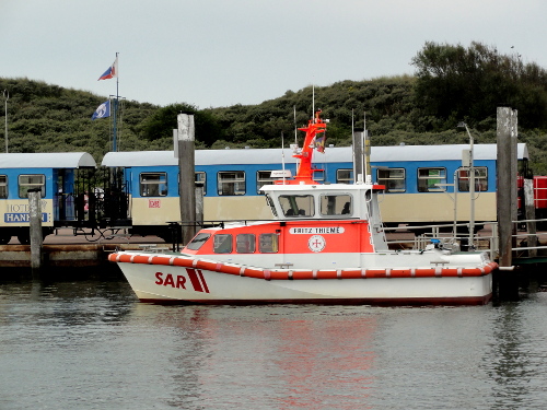 DGzRS-Seenotrettungsboot Fritz Thieme, Wangerooger Hafen