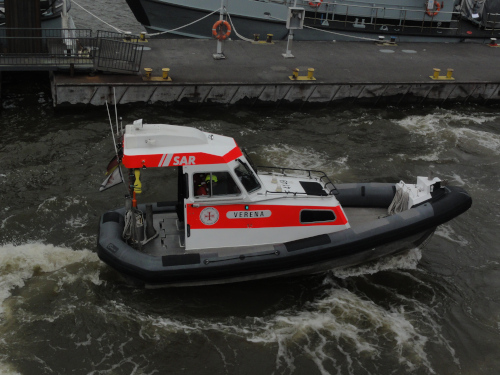 Tochterboot "Verena" des DGzRS-Seenotrettungskreuzers "Hermann Marwede"