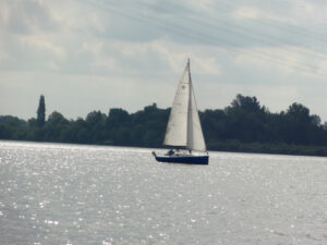 "Maria" auf der Hinfahrt