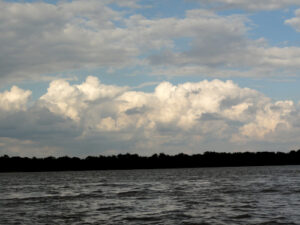 Wolken über Pagensand