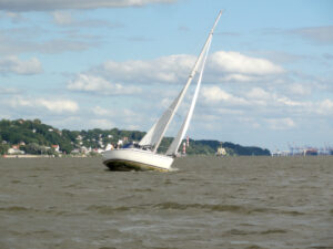 "Regatta" vor Blankenese