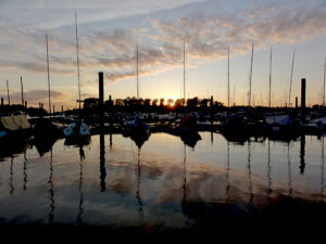 Abendstimmung in Wedel